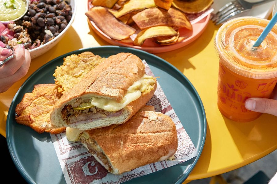 Cuban sandwich Colada Shop